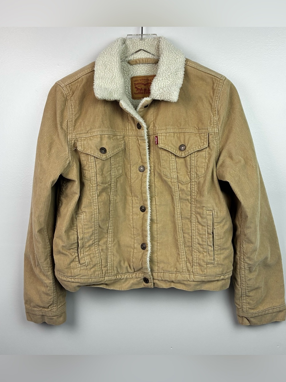 Levi’s Corduroy Fleece Lined Trucker’s Jacket